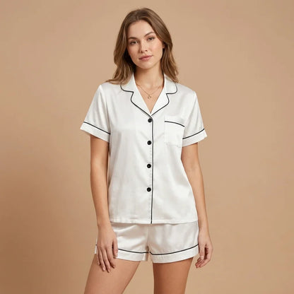 Velmira Silk Pajama Set