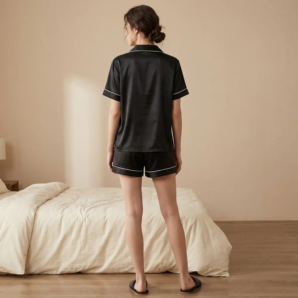 Velmira Silk Pajama Set