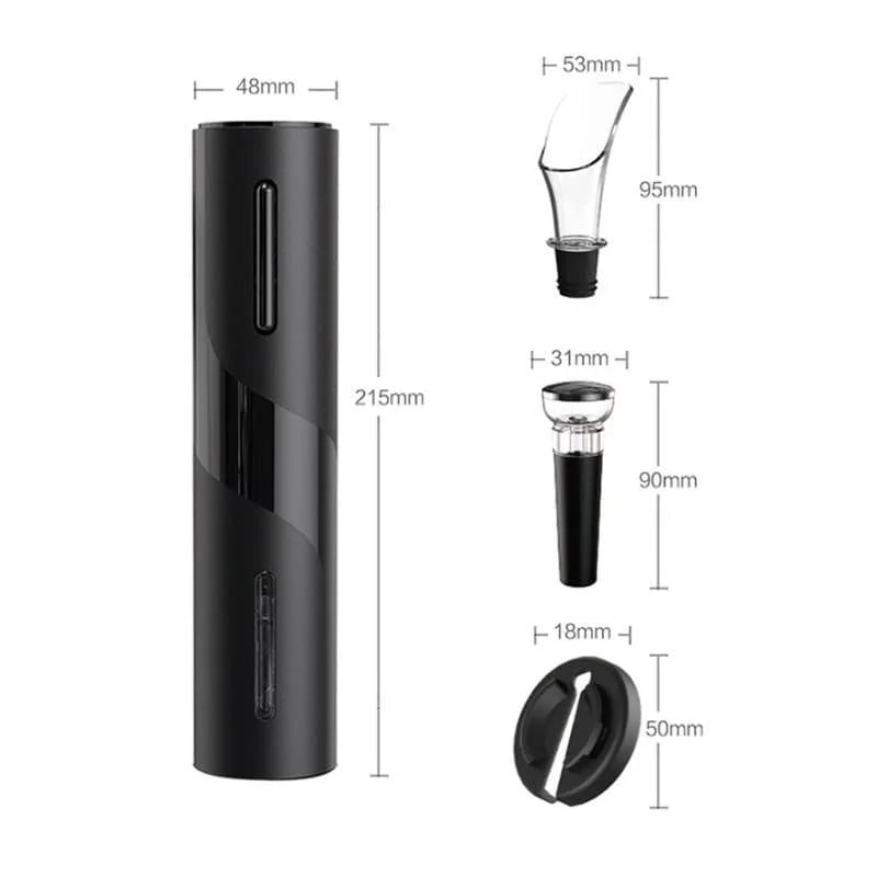 Electric Wine Opener – Rechargeable, LED Light