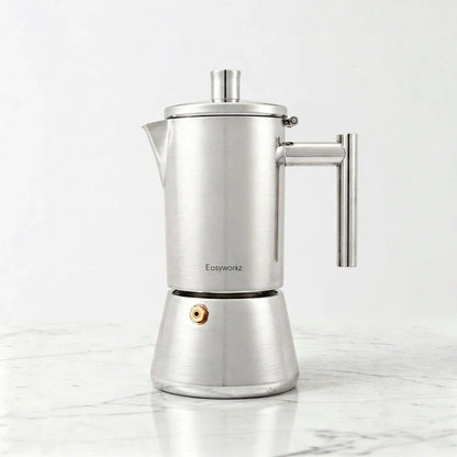 Amalfi Induction Moka Pot with Reducer – 300 ml – product view