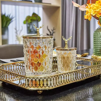 Mirrored Tray – Rectangular, Decorative