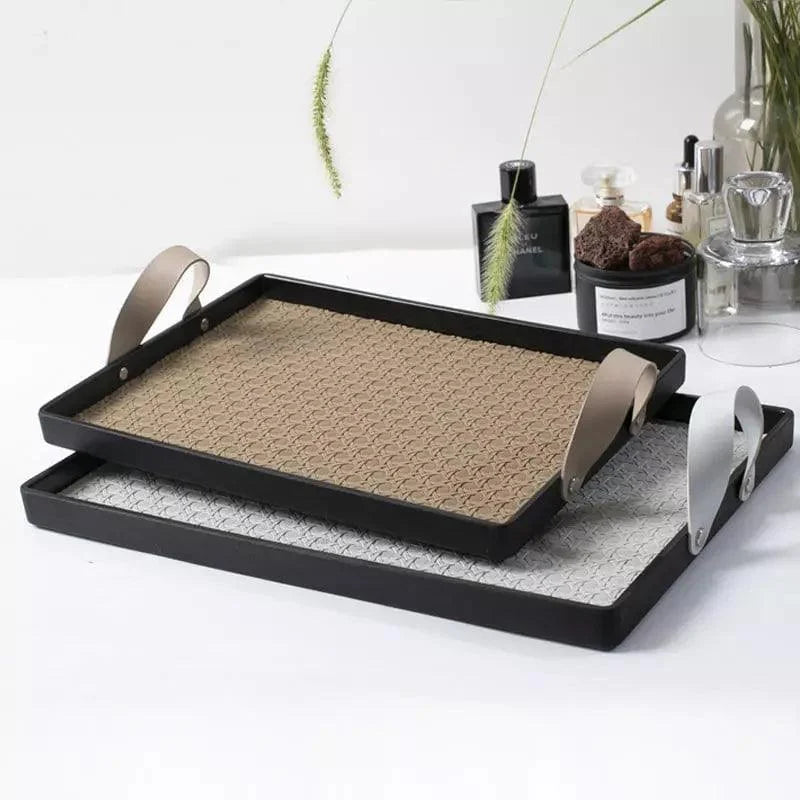 Decorative Tray with Handles – Rectangular, 30cm