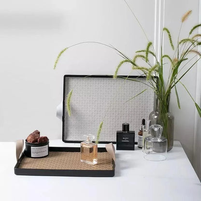 Decorative Tray with Handles – Rectangular, 30cm