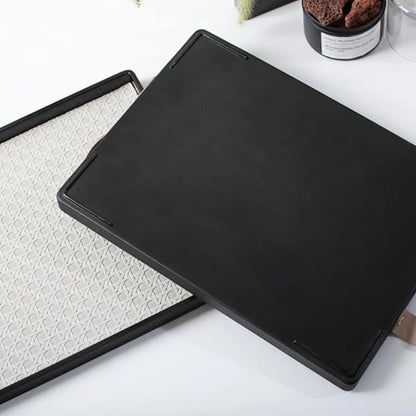 Decorative Tray with Handles – Rectangular, 30cm