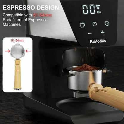 BioloMix BG706 Electric Burr Coffee Grinder – 30 Settings – feature detail