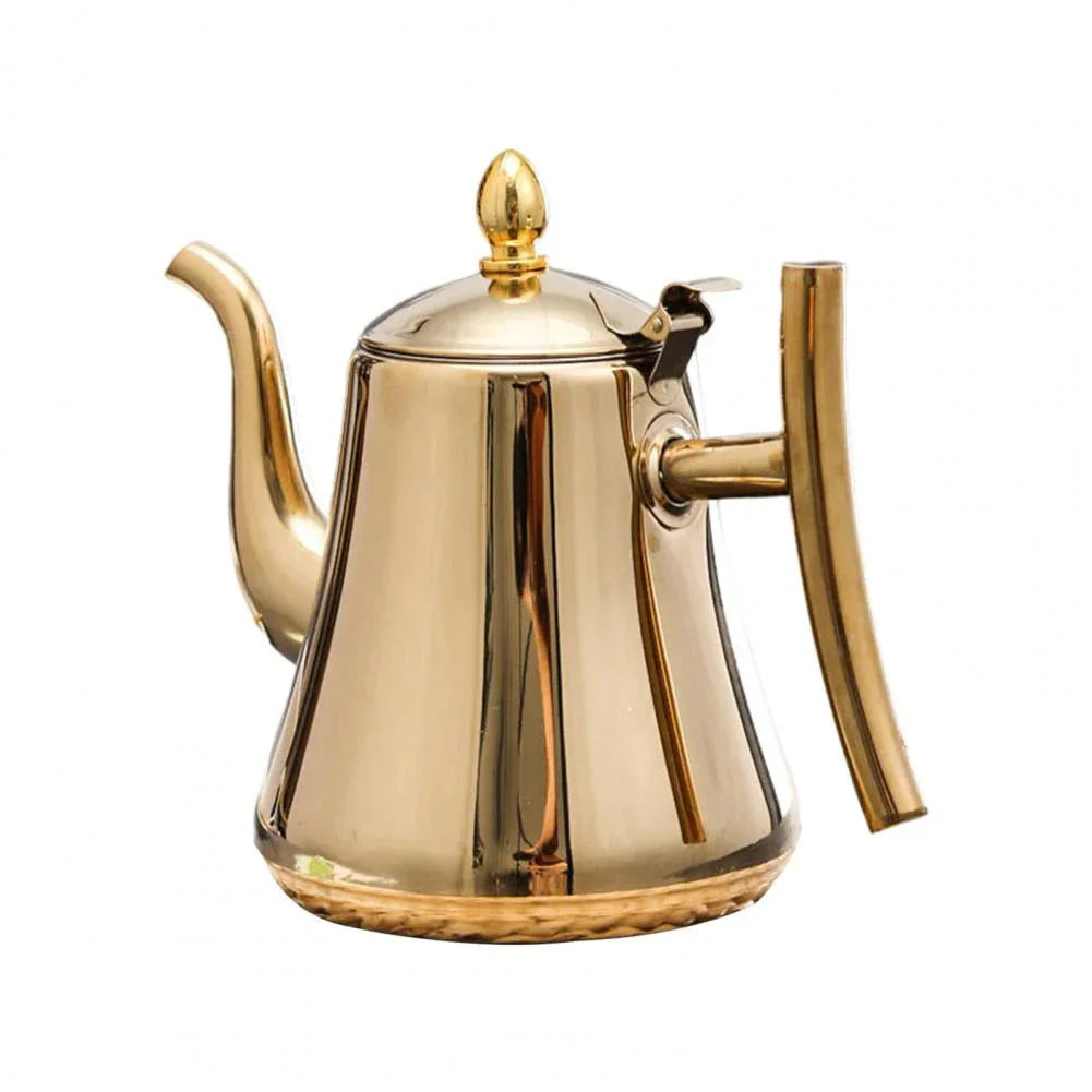Teapot – 1L Stainless Steel with Removable Infuser