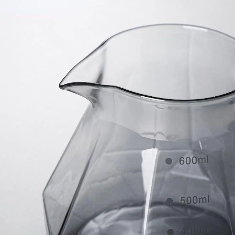 Pour-Over Coffee Server – Borosilicate Glass, with Dripper