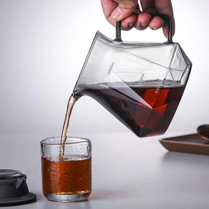 Pour-Over Coffee Server – Borosilicate Glass, with Dripper