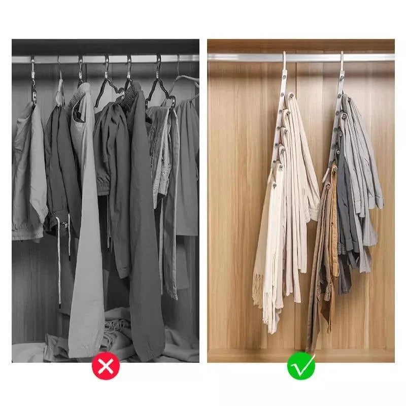 6-in-1 Space-Saving Trouser Hanger
