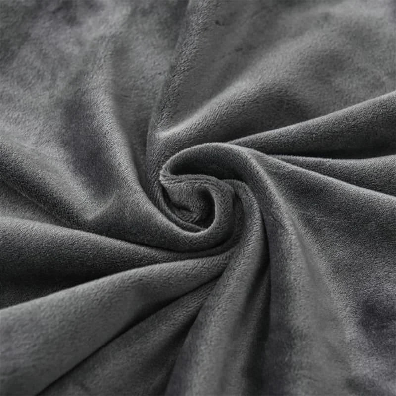 Dining Chair Covers – Dark Grey Waterproof Suede