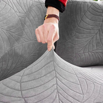 Sofa Cover – Grey Waterproof Non-Slip Jacquard