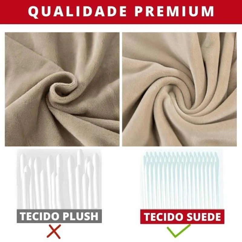 Sofa Cover – Beige Waterproof Suede