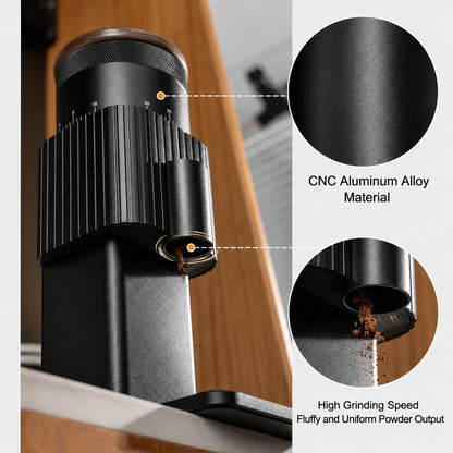 CF Wisdom Portable Electric Coffee Grinder – 80 Settings – included accessories