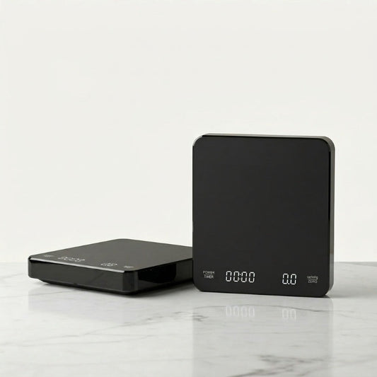 Digital Coffee Scale with Timer – Black, 0.1 g, 3 kg – product view