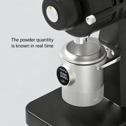 Digital Coffee Scale for 58 mm Portafilters – Silver – feature overview