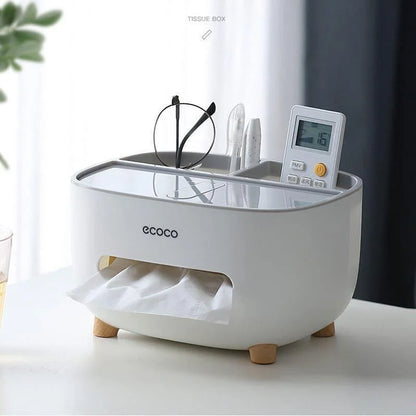 Bathroom Organiser – Multifunctional Tissue Box Combo
