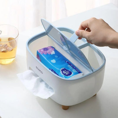 Bathroom Organiser – Multifunctional Tissue Box Combo