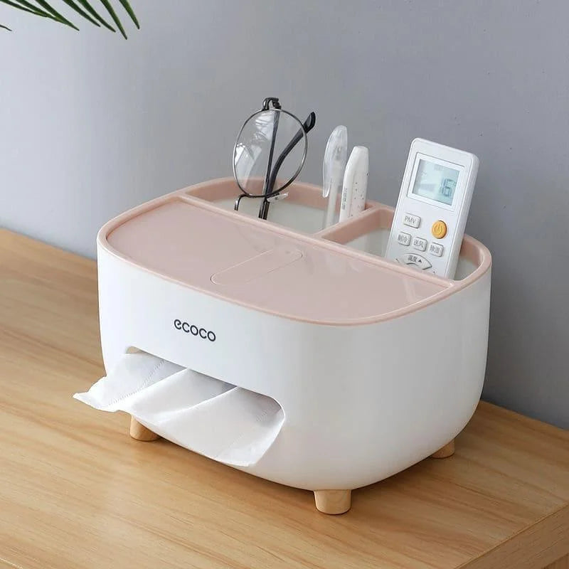Bathroom Organiser – Multifunctional Tissue Box Combo