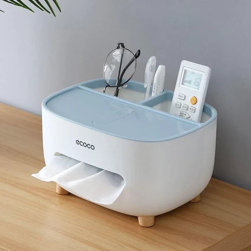 Bathroom Organiser – Multifunctional Tissue Box Combo