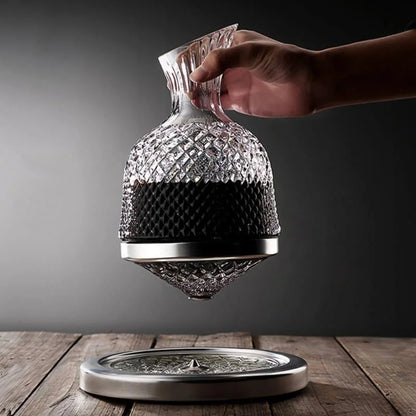 1.5L glass wine decanter – view 3