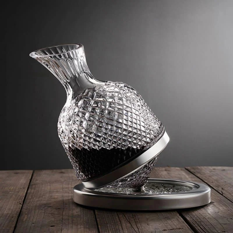 1.5L glass wine decanter – view 5
