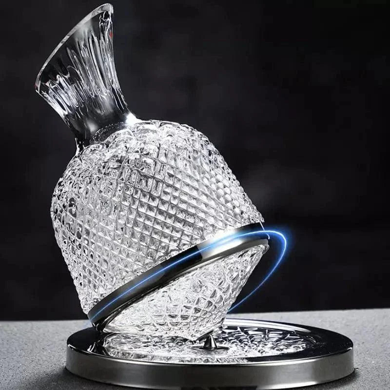 1.5L glass wine decanter – view 6