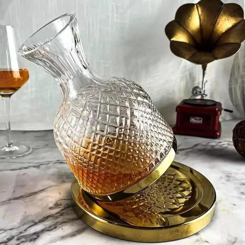 1.5L glass wine decanter – view 8
