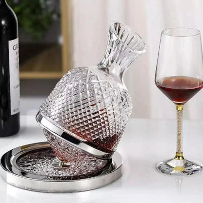 1.5L glass wine decanter – view 9