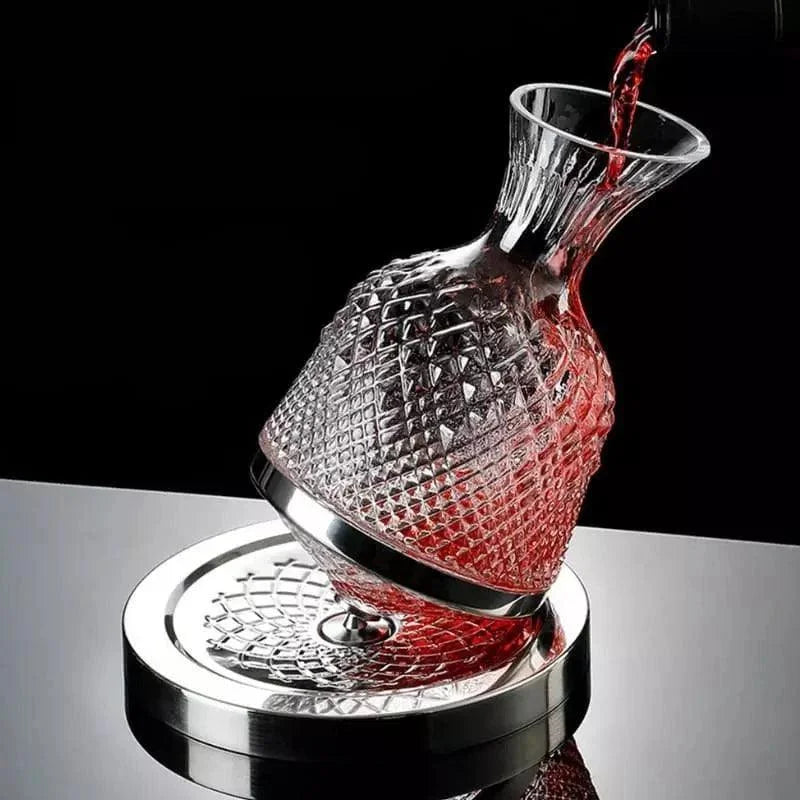 1.5L glass wine decanter – view 10
