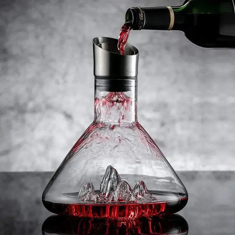 1.5L Iceberg Borosilicate Glass Decanter – view 2