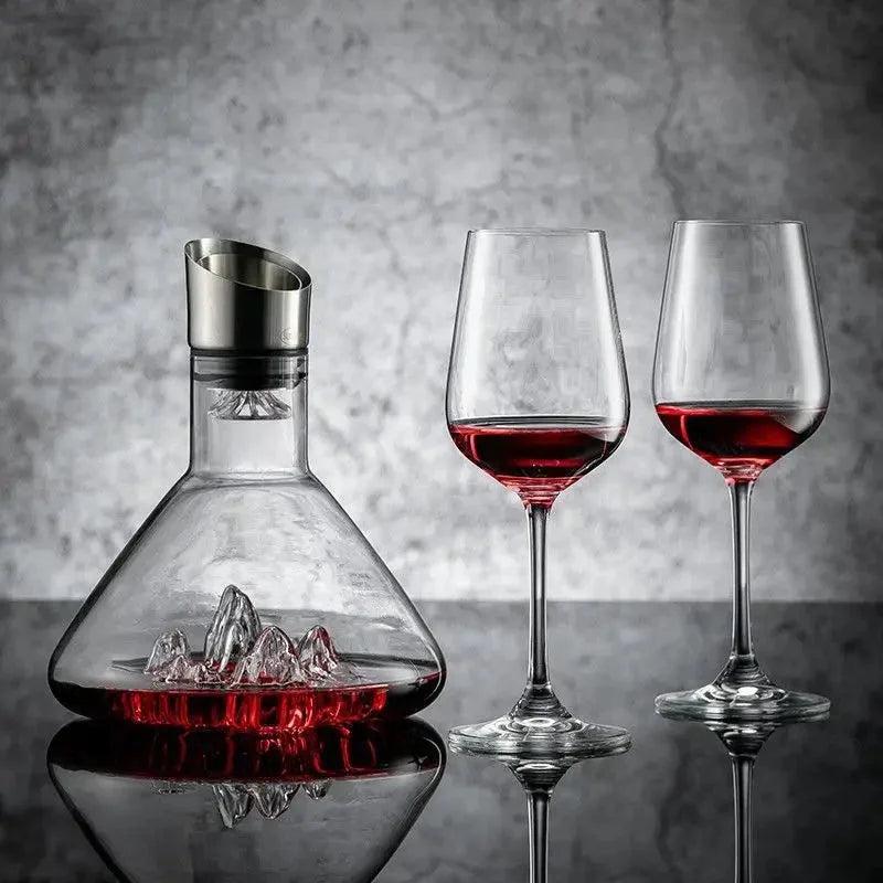1.5L Iceberg Borosilicate Glass Decanter – view 5