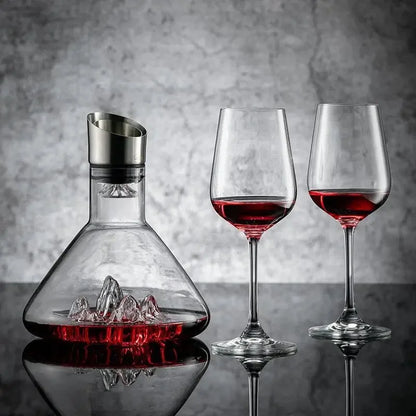 1.5L Iceberg Borosilicate Glass Decanter – view 5
