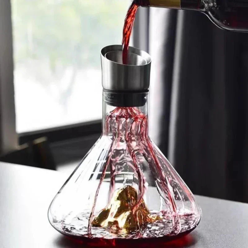1.5L Iceberg Borosilicate Glass Decanter – view 6