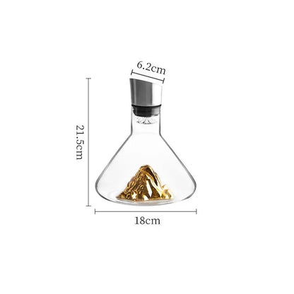 1.5L Iceberg Borosilicate Glass Decanter – view 10