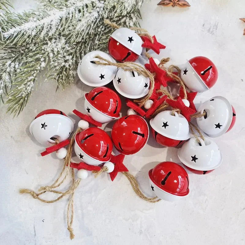 12-Piece Metal Christmas Ornament Set – Star, Bell or Snowflake – view 3