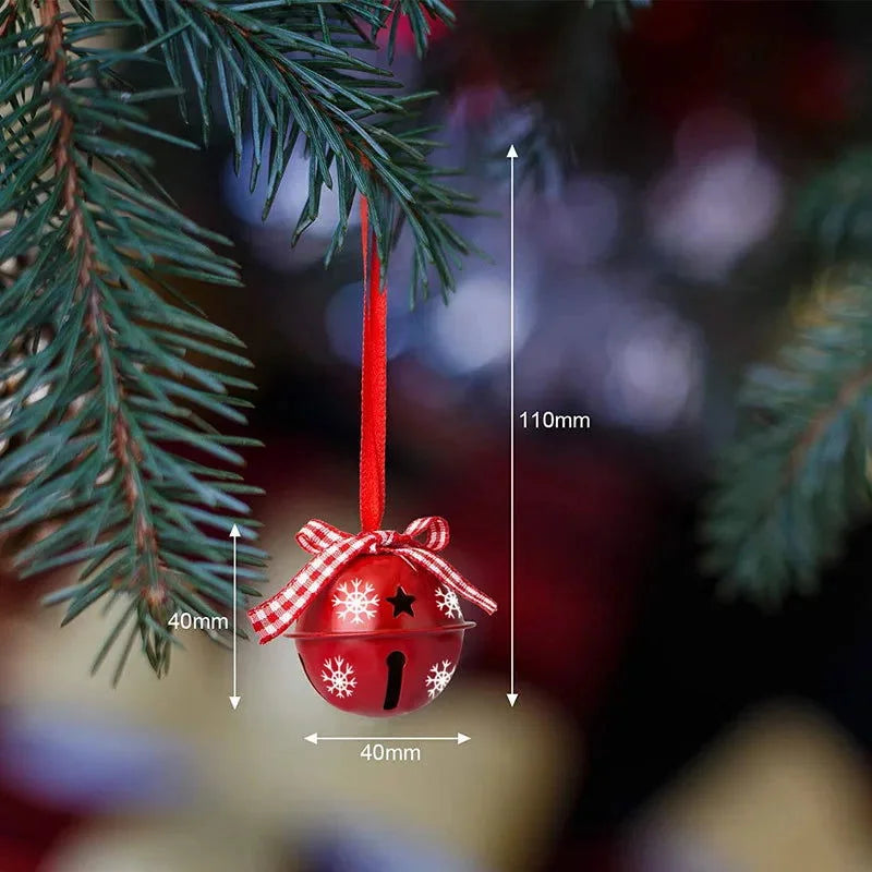 12-Piece Metal Christmas Ornament Set – Star, Bell or Snowflake – view 4