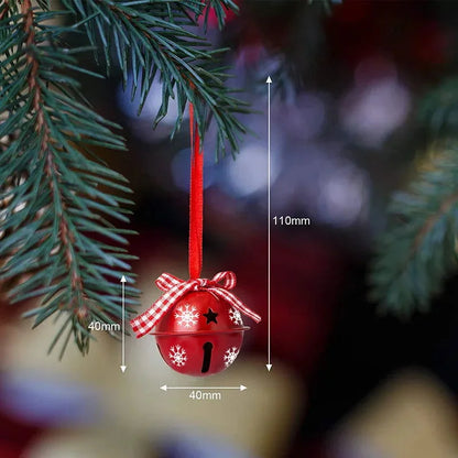 12-Piece Metal Christmas Ornament Set – Star, Bell or Snowflake – view 4