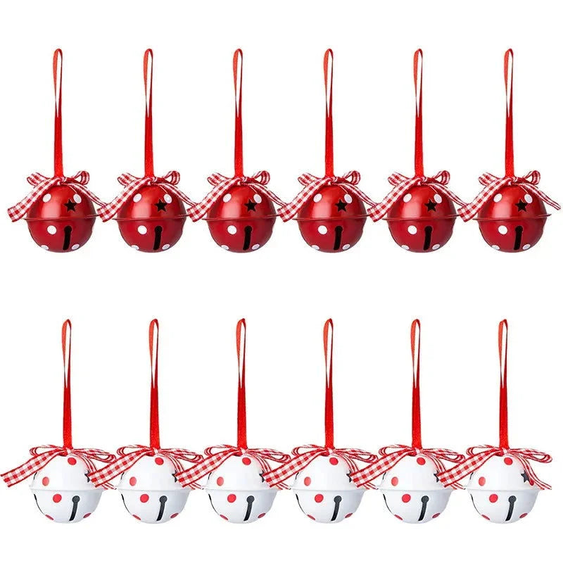 12-Piece Metal Christmas Ornament Set – Star, Bell or Snowflake – view 5