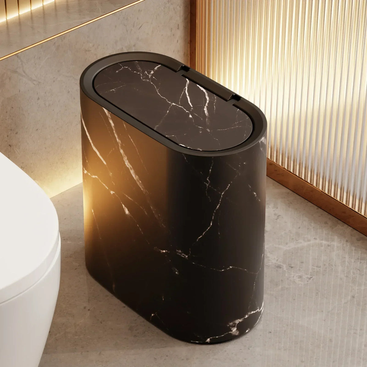 12L Wall-Mounted Pop-Up Lid Bin – view 5