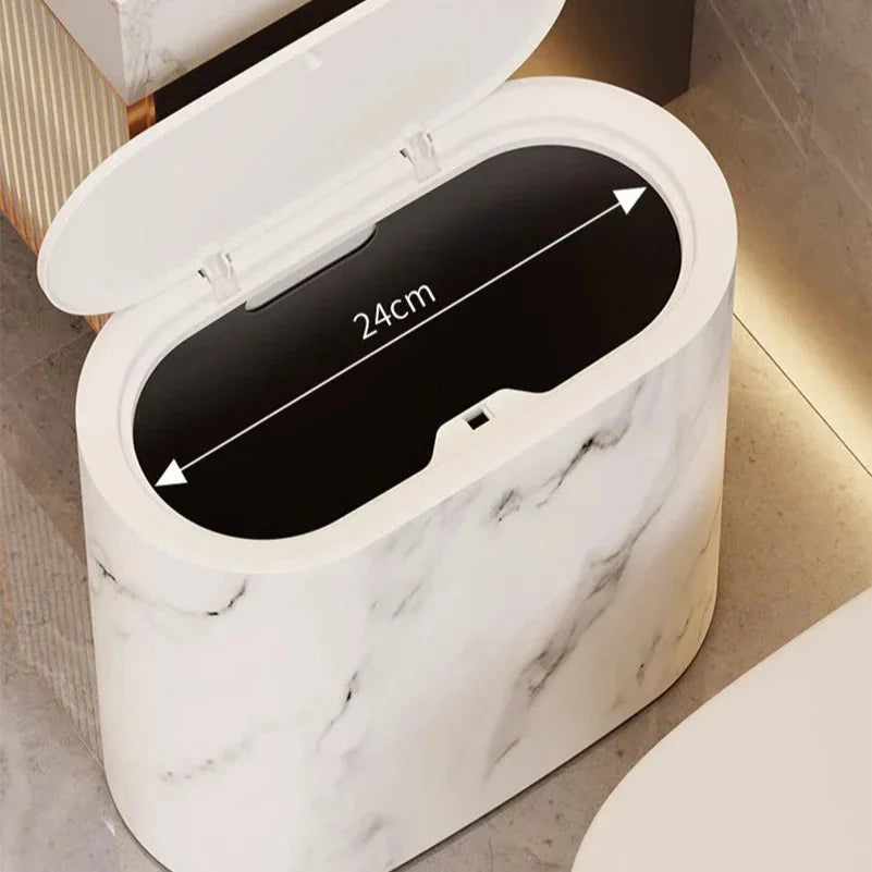 12L Wall-Mounted Pop-Up Lid Bin – view 9