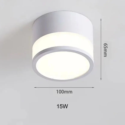 15W Nordic Aluminium LED Ceiling Light – view 12