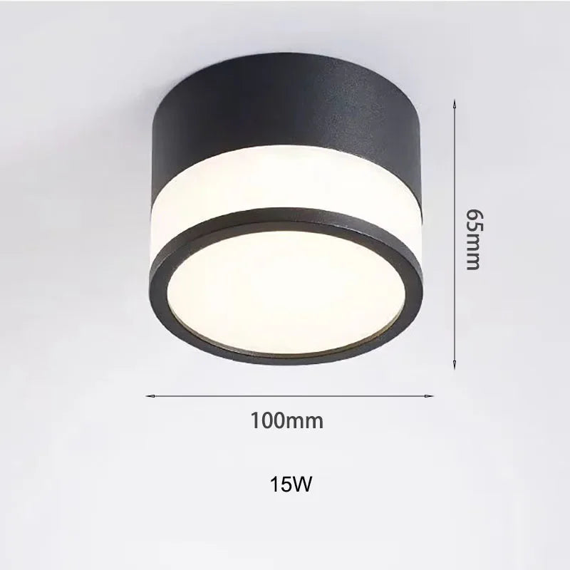 15W Nordic Aluminium LED Ceiling Light – view 13