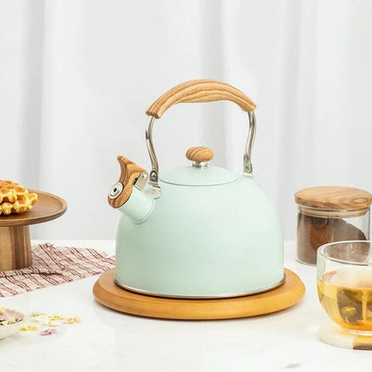2.5L stainless steel whistling kettle – view 2
