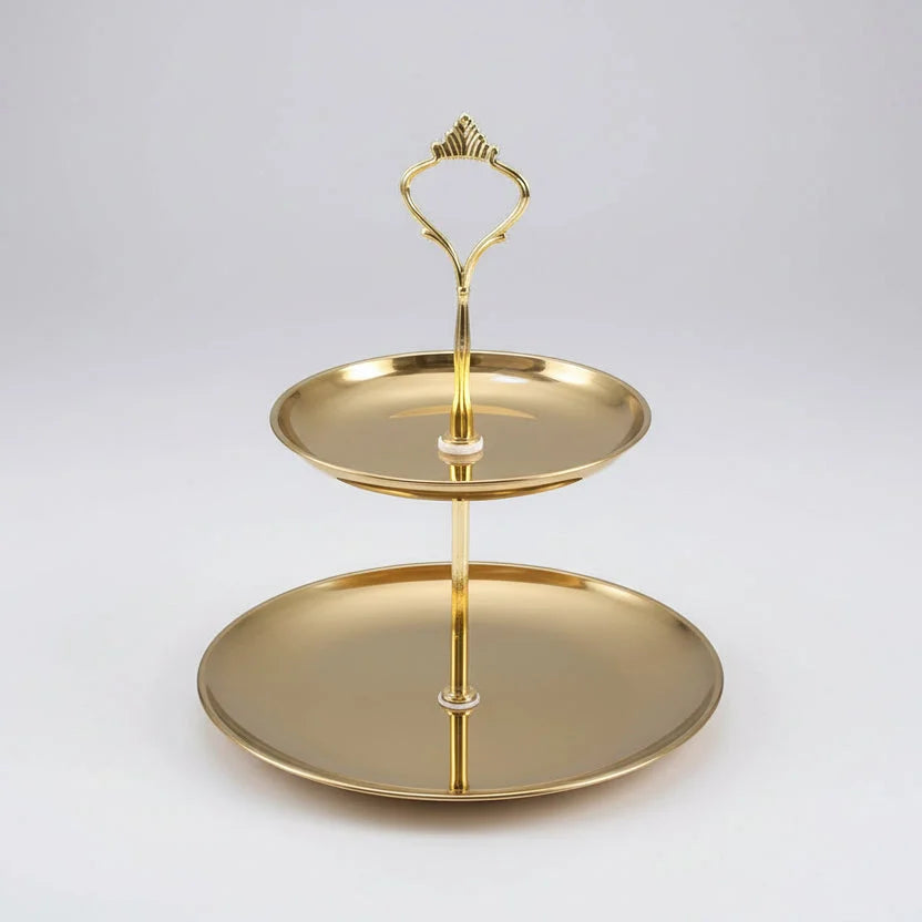 2- or 3-Tier Stainless Steel Serving Stand – view 6
