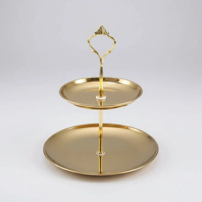 2- or 3-Tier Stainless Steel Serving Stand – view 6