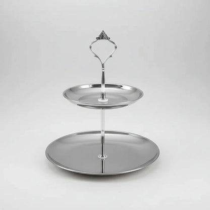 2- or 3-Tier Stainless Steel Serving Stand – view 7