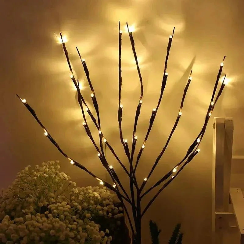20-LED Christmas Branch Tree Decoration
