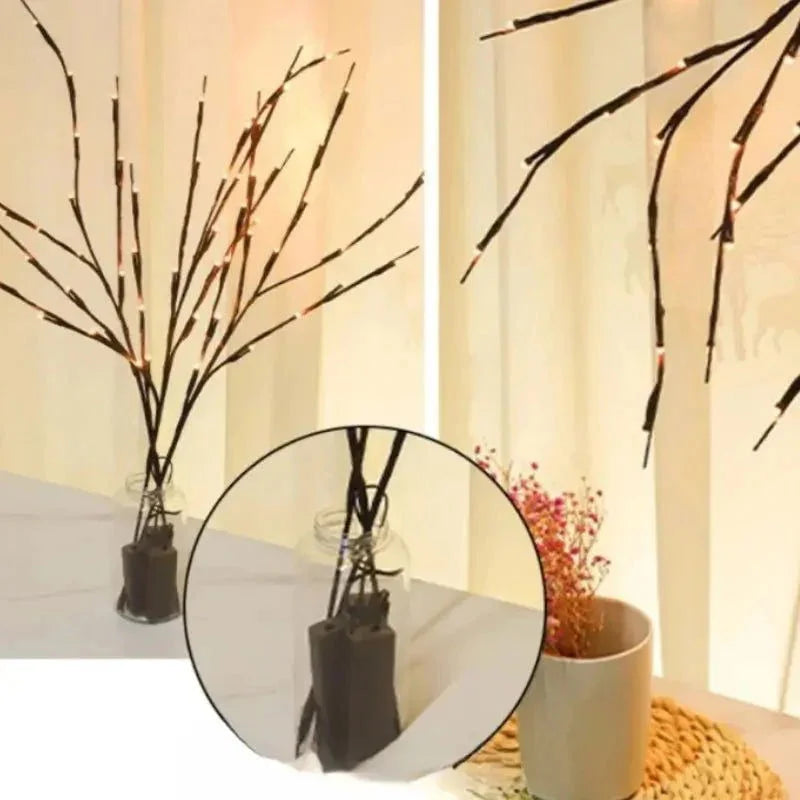 20-LED Christmas Branch Tree Decoration – view 5