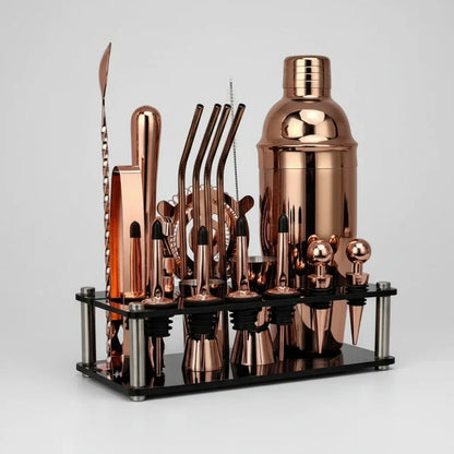 20-Piece Stainless Steel Bartender Set – Boston or Cobbler – view 9