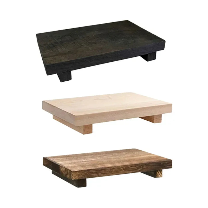 23cm Rectangular Natural Wood Decorative Tray – view 11